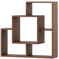 Полка декоративная Fabrik Home №10 орех каменный