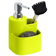 Аксессуар для кухни Bisk 07870 Dozator set 3 elemente, galben. (ceramica)