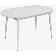 Стол Evelin di Costacurta DT-533R Wh, 135(175)x80x76см, Каркас/Опоры: Металл Белый (раздвижной), белый мат