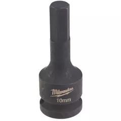 Set de tubulare, bite, duze Milwaukee 4932478066 Cap cheie tubulară 1/2", HEX10, 67 mm
