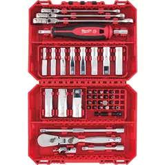 Набор ручных инструментов Milwaukee 4932498382 Set de chei tubulare 1/4", 42 buc, 4932498382