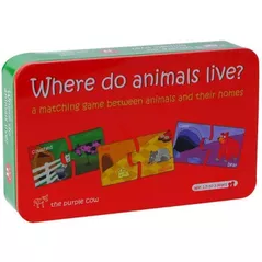 Пазл Momki MK773 Puzzle Unde locuiesc animalele