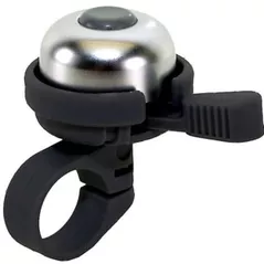 Accesoriu pentru bicicletă Messingschlager Claxon bicicleta Ding-Dong mini bicycle bell silver (420181)
