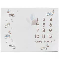 Covoraș de joacă Ceba Baby W-309-000-640 Basic Retro Cars, 92x72cm,