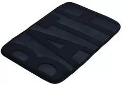 Covoraș de baie Bisk 07901, BATH negru, 60x40