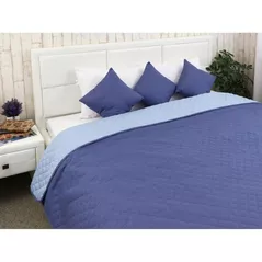 Textile de casă Dormeo Fusion Blanket Blue/Light Blue 140x200 (110086406)