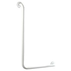 Accesoriu pentru baie Bisk 04784 Miner unghi L de baie p/u persoane cu dezabilitati PRO 550x550mm, 25mm, white