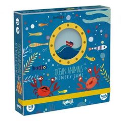 Jucărie educativă Londji DI006 Ocean Animals Memo