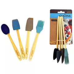 Spatulă bucătărie Cucina 42743 Набор кондитерских инструментов 4ед