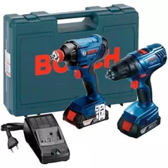 Набор электроинструментов Bosch GDX + GSR 18V cu acum+ 0615990N3F