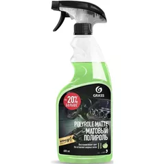 Средство для ухода за авто Grass 110426 Полироль матовый "Polyrole Matte" яблоко 600 мл