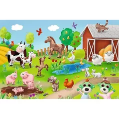 Пазл Trefl 143737 Puzzle 24 Maxi. Bebeluși și animale