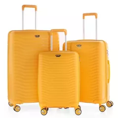 Valiză CCS Комплект 5235 Set Yellow