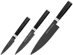 Набор ножей Samura MO-V Stonewash 3buc. (SM-0230B)