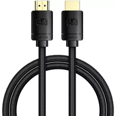 Кабель для AV Baseus CAKGQ-L01 HDMI to HDMI, V1.4, High Speed, 8K@60Hz 3M