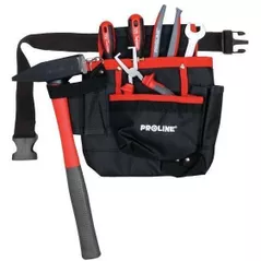 Sistem de depozitare a instrumentelor Lahti Pro 7017013 Centură din poliester cu 7 buzunare, pentru scule