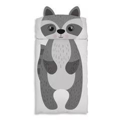 Детское постельное белье Albero Mio спальник дошкольника Racoon