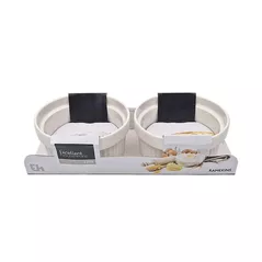 Formă de copt Excellent Houseware 55430 Set forme pentru copt/servire, 2 buc, 260ml, ceramica