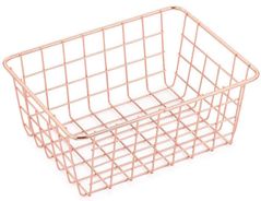 Аксессуар для дома Bisk 08234 Cos pentru baie 24x18x10 FILUM, cupru