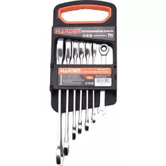 Set de unelte de mână Harden 540117 Set de chei combinate rotative-fixe (7 buc.) Industrial