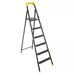 Лестница Eurostep 5+1 LEO, neagră