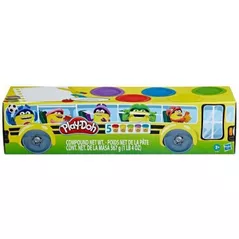 Набор для творчества Hasbro F7368 Play-Doh Игровой набор Compound Back to school 5 pack
