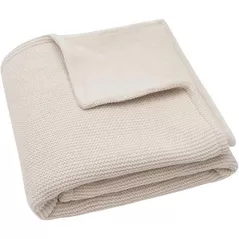 Детское постельное белье Jollein 517-522-68120 Paturica Basic Knit Oatmeal/Velvet, 100x150cm