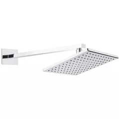 Верхний душ GPD ADS05 Cap de dus patrat 200 x 200 mm cu brat din perete