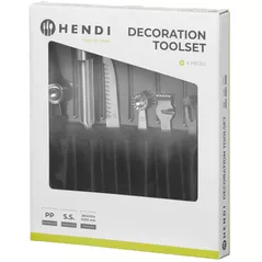 Accesoriu pentru bucătărie Hendi 856291, set unelte decorare din 6 piese