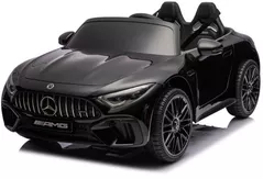 Mașină electrică pentru copii Richi SL63/3 negru Mercedes Benz