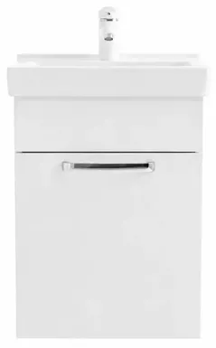 Dulap pentru lavoar Mashtab 11987 Agat cu 1 usa 50cm Alb