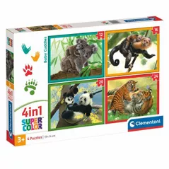 Puzzle Clementoni Puzzle 4în 1 Noli Baby Cuddles (21532)
