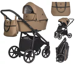Сărucior pentru copii Riko Carucior 2in1 Aura Camel 02
