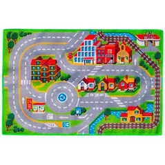 Коврик игровой Promstore 43569 Коврик текстильный PH Sweet Town 160X220cm