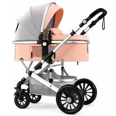 Сărucior pentru copii 4Play AT81 Peach Grey