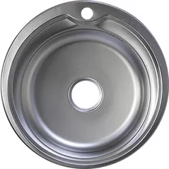 Chiuvetă bucătărie Rubano HD510E incastrabila 510x510x160mm. inox, periat-0,6mm