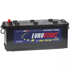 Автомобильный аккумулятор Eurostart Blue 190 Ah A1150 (278х175х190)