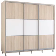 Шкаф Mobildor-Lux Aron uși glisante din PAL orizontal (240x60x200H cm) Sonoma