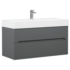 Шкаф под умывальник Orka Malta 80 Antracit matt Mobilier de baie