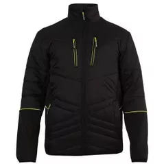 Îmbrăcăminte de lucru Profmet 365730 Jacheta cu captuseala moale,S, strat dublu softshell, culoare gri/negru