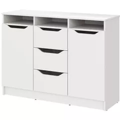 Comodă MebelStar 1200 LILU 121x40x89 White (MBS-1299)