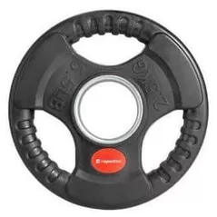 Ganteră inSPORTline 9576 Disc olimpic cauciucat Graton OL 2.5kg, 50mm, IN31249