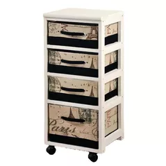 Комод Kesper 14207 din lemn cu 4 sertare 34х84х33