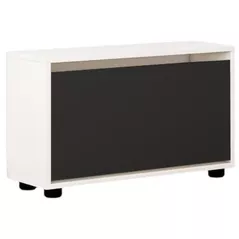 Raft pentru încălțăminte Mobildor-Lux Leo 70x27x47H cm White/Anthracite