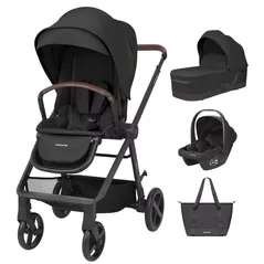 Детская коляска Kikka Boo 31001010275 Carucior 3in1 Mia Black 2026