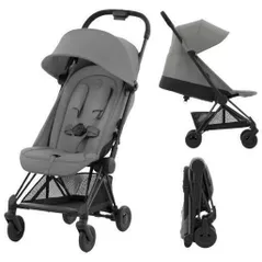 Сărucior pentru copii Cybex 522004325 Coya Matt Black Mirage Grey Dark Grey