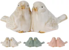 Decor Promstore 55253 Statueta Pasari 16x8x7cm, portelan