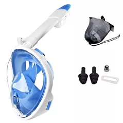 Accesoriu pentru înot 4Play AT52 S-M Blue (Маска+Трубка для ныряния)