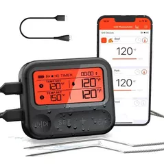Термометр кулинарный To Grill GM24016 Bfour Instant Dual Probe BF-20 + Wireless App