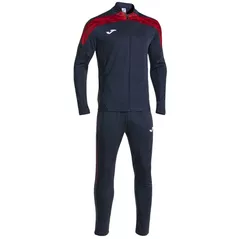 Îmbrăcăminte sport Joma Championship VIII Tracksuit Dark Navy Red (M) 104201.336